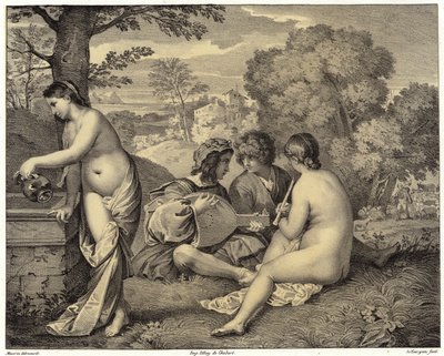Le Concert Champetre door Giorgione 147778 1510 after Giorgione 147778 1510 after