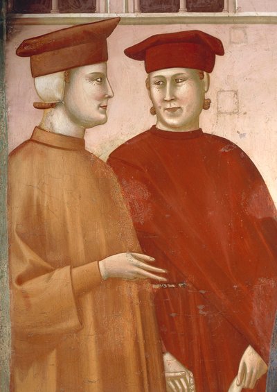 Basiliek van Sint Franciscus van Assisi, Assisi, Umbrië door Giotto (c.1266 1337)