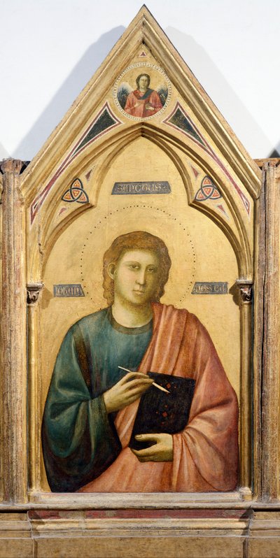 St. Johannes Evangelist (detail) door Giotto (c.1266 1337)