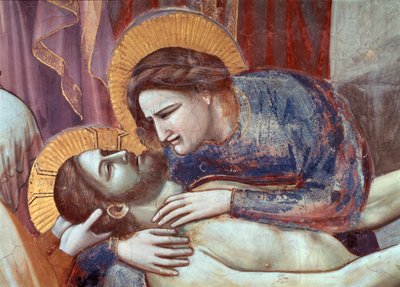 Rouw om Christus (detail) door Giotto (c.1266 1337)