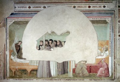 Visioenen van de hemelvaart van Sint Franciscus van Assisi door Giotto (c.1266 1337)