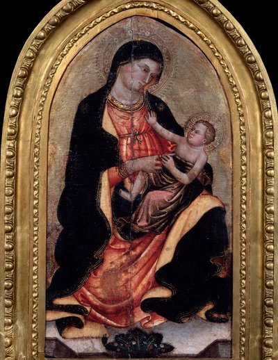 Maagd en Kind, eind 13e of 14e eeuw door Giotto di Bondone