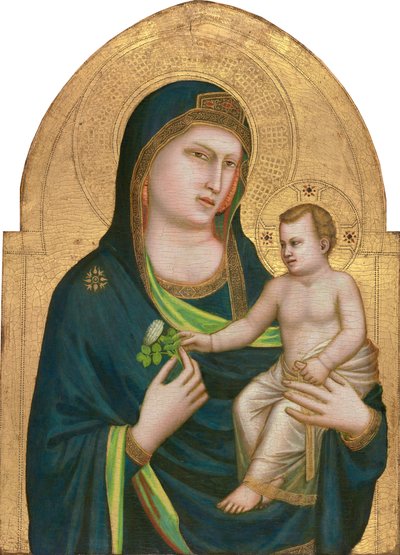 Madonna met kind door Giotto di Bondone