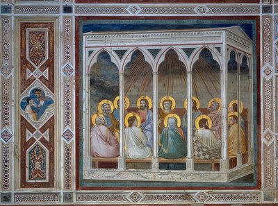 Pinksteren door Giotto di Bondone