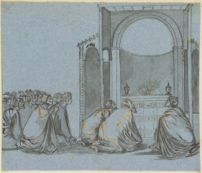 Gebed voor de bloei van de staven door Giotto di Bondone