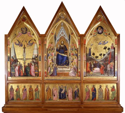 Het Stefaneschi-drieluik, ca. 1320 door Giotto di Bondone