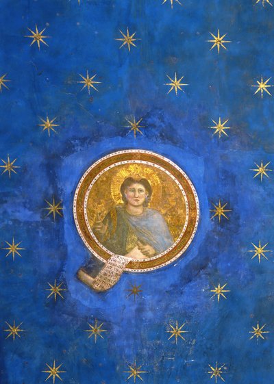 De profeet Daniël, van het plafondgewelf door Giotto di Bondone