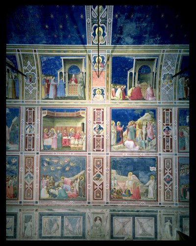 Zicht op de fresco