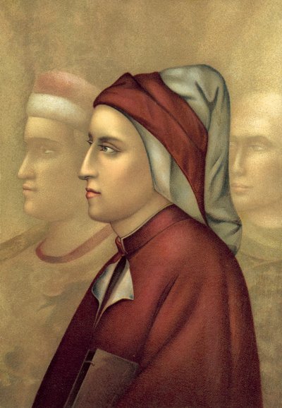 Dante Alighieri door Giotto di Bondone after Giotto di Bondone after