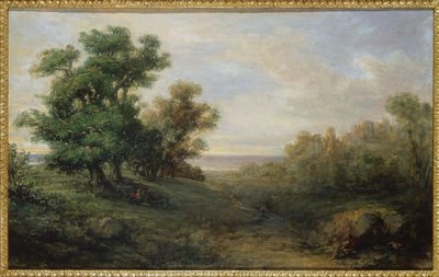 Landschap door Giovanni Carnovali