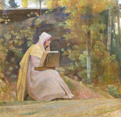 Zijn of niet zijn. Wie niet liefheeft, is niet, ca. 1879 door Giovanni (1826 1903) Costa