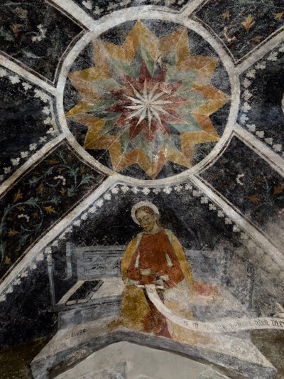 Kapel van de Annonciade, circa 1470 (fresco) door Giovanni (attr. to) Baleison