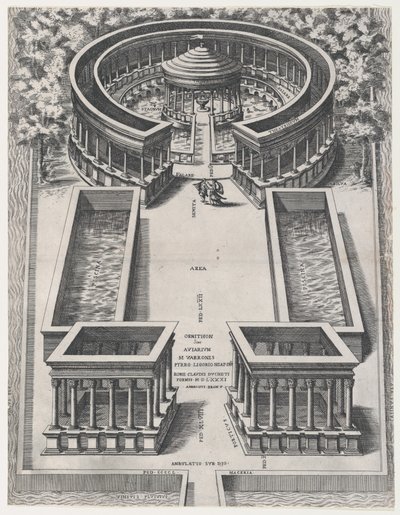 Speculum Romanae Magnificentiae: Ornithon Sive Aviarum, 1581 door Giovanni Ambrogio Brambilla