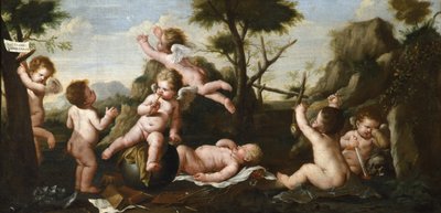 Allegorie van ijdelheid door Giovanni Andrea Podesta