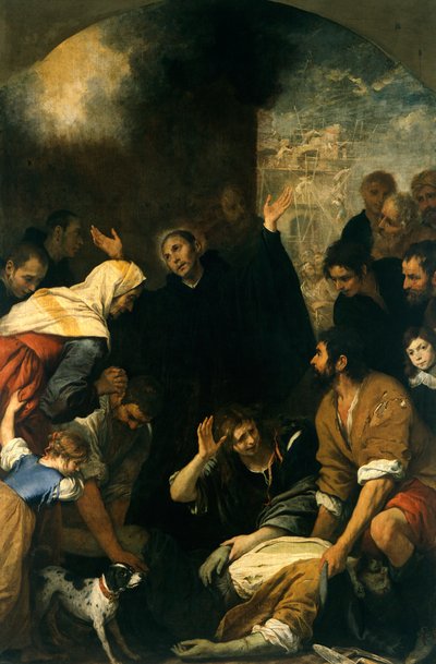 Wonder van de metselaar door Giovanni Andrea di Ferrari