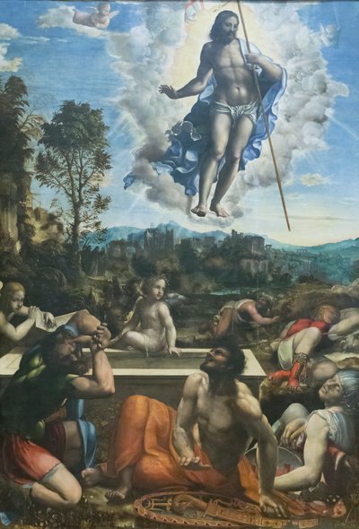 Verrijzenis van Christus door Giovanni Antonio Bazzi Sodoma