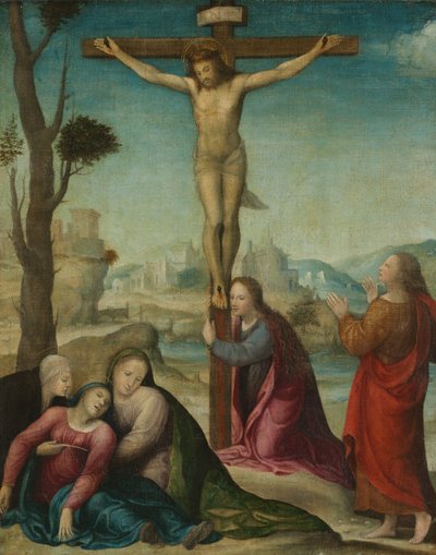 De Kruisiging door Giovanni Antonio Bazzi Sodoma