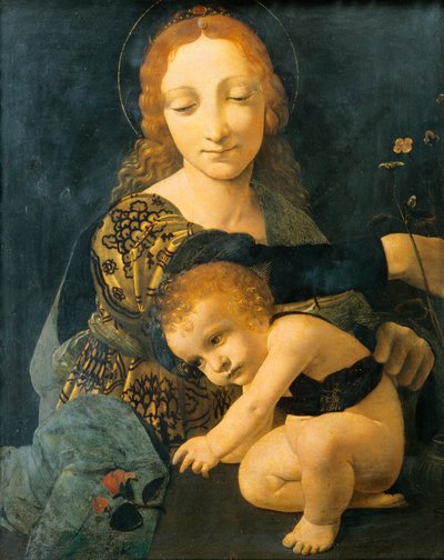 Madonna met Kind, door Giovanni Antonio Boltraffio (1467-1516) door Giovanni Antonio Boltraffio