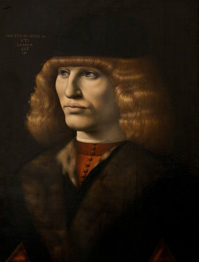 Portret van een jonge man, ca. 1500 door Giovanni Antonio Boltraffio