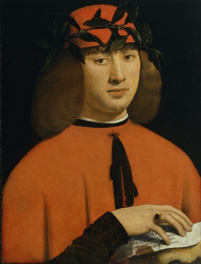 Portret van een jonge man, c.1500 door Giovanni Antonio Boltraffio