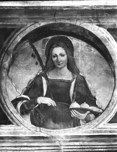 Sint-Agatha door Giovanni Antonio Boltraffio
