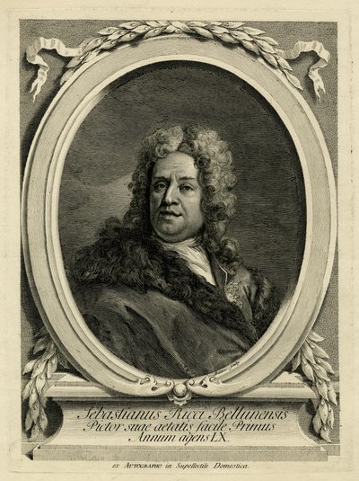 (Giovanni) Antonio Faldoni - Sebastianus Ricci Bellunensis, 1868,0808.2521, 1720-1770 (circa) door Giovanni Antonio Faldoni