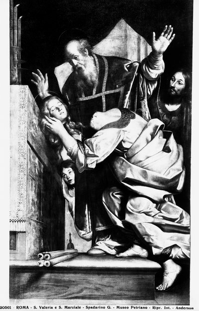 St. Valerie en St. Martial door Giovanni Antonio Galli