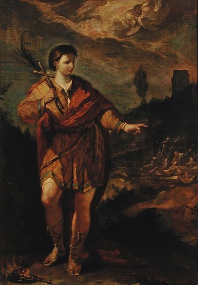 St. Magnus door Giovanni Antonio Guardi
