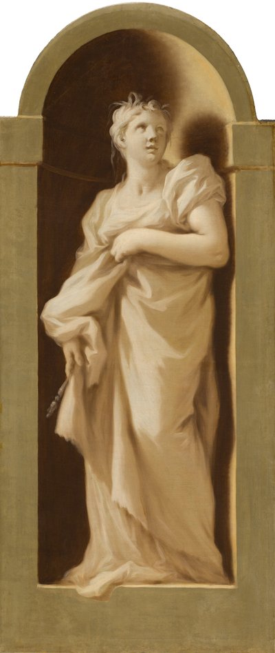 Die vier Elemente: Wasser door Giovanni Antonio Pellegrini