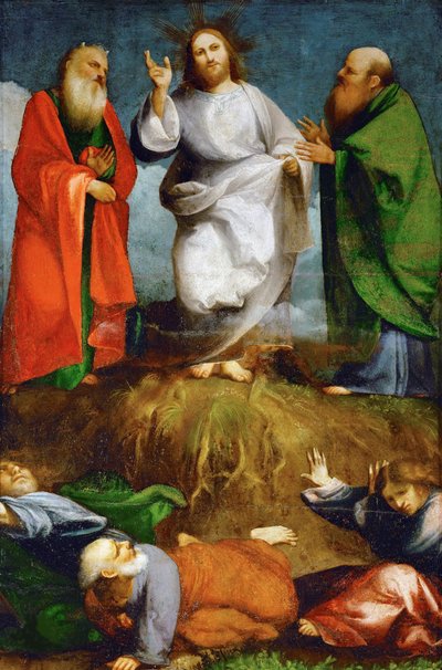 De Transfiguratie van Jezus, 1518 door Giovanni Antonio Pordenone
