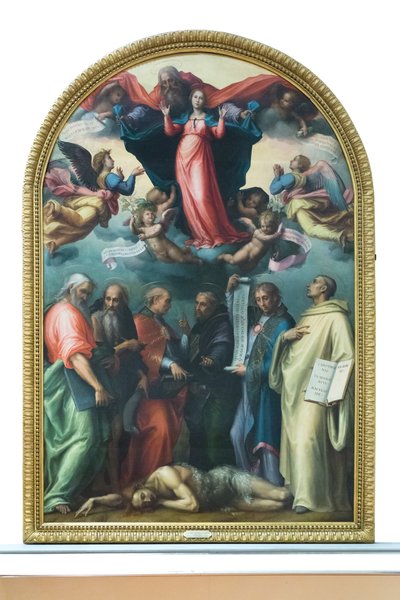 Dispuut over de onbevlekte ontvangenis door Giovanni Antonio Sogliani