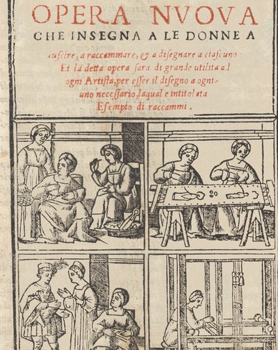 Essempio di recammi, 1530 door Giovanni Antonio Tagliente