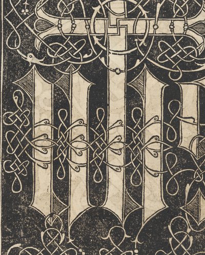 Essempio di recammi, pagina 17 recto, 1530 door Giovanni Antonio Tagliente