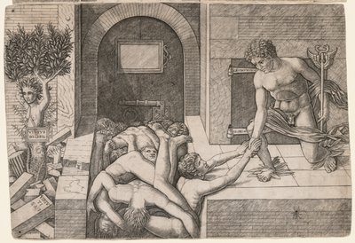 Allegorie van de Redding van de Mensheid: Virtus Deserta door Giovanni Antonio da Brescia