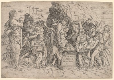Graflegging, ca. 1509 door Giovanni Antonio da Brescia