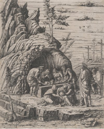 De graflegging van Christus door Giovanni Antonio da Brescia
