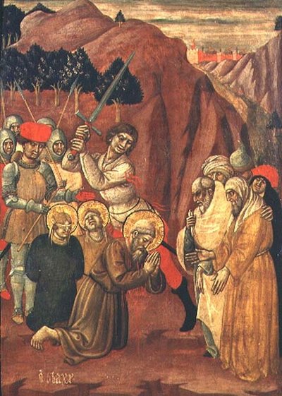 Het martelaarschap van Sint Biagio door Giovanni Antonio da Pesaro