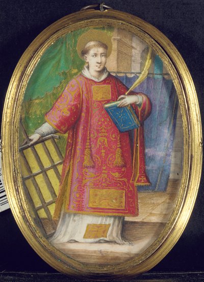 Sint Laurentius door Giovanni B. Castello