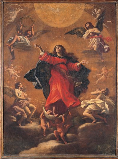 Madonna in Glorie door Giovanni Baglione