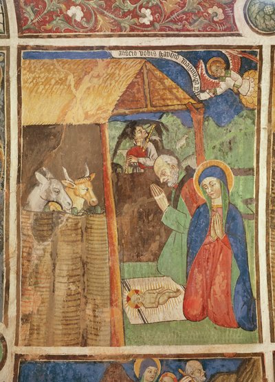 De Geboorte, c.1480 door Giovanni Baleison