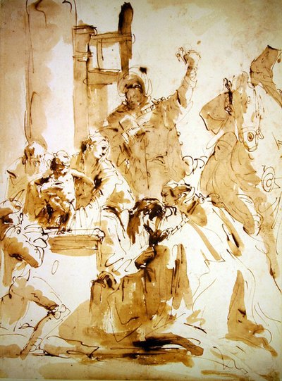 Aanbidding der Wijzen door Giovanni Battista Tiepolo