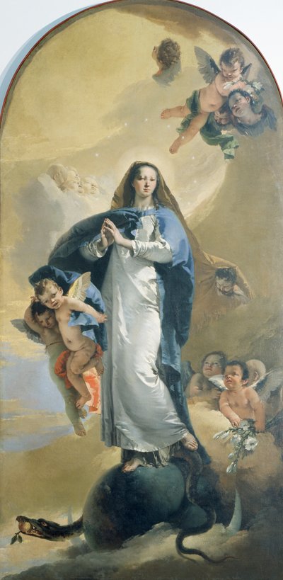 Onbevlekte Ontvangenis door Giovanni Battista Tiepolo