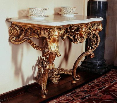 Vergulde pier tafel, Arundel Castle door Giovanni Battista Borra