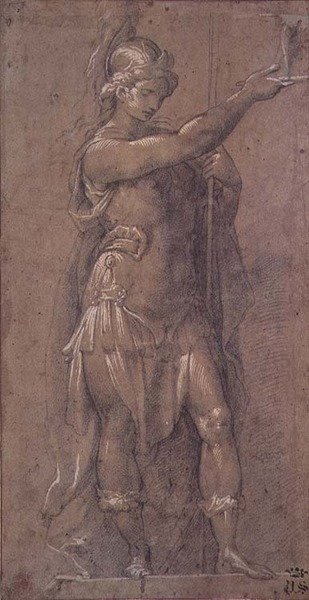 Minerva, ca. 1605-09 door Giovanni Battista 1567 1633 Crespi