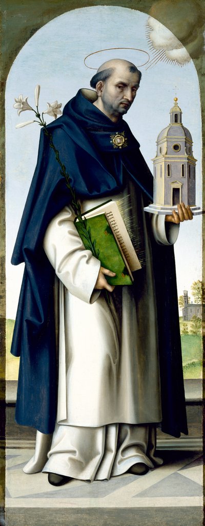 Sint Thomas van Aquino, 1512-16 door Giovanni Battista Bertucci