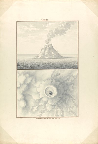 Stromboli door Giovanni Battista Borra