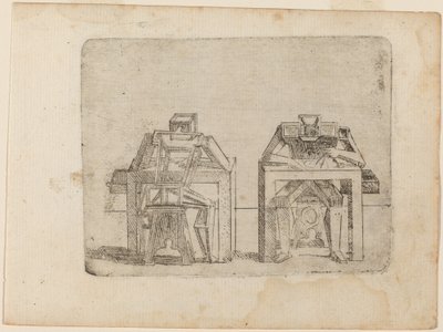 Uit "Bizzarie di varie Figure" door Giovanni Battista Bracelli
