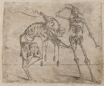 Uit "Bizzarie di varie Figure" door Giovanni Battista Bracelli