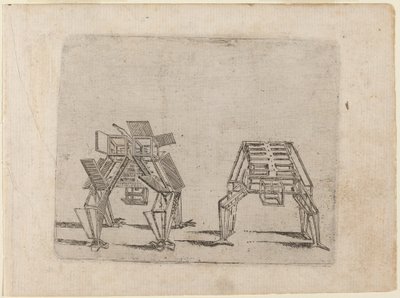 Uit "Bizzarie di varie Figure" door Giovanni Battista Bracelli