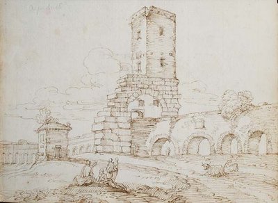 Figuren voor een aquaduct door Giovanni Battista Busiri